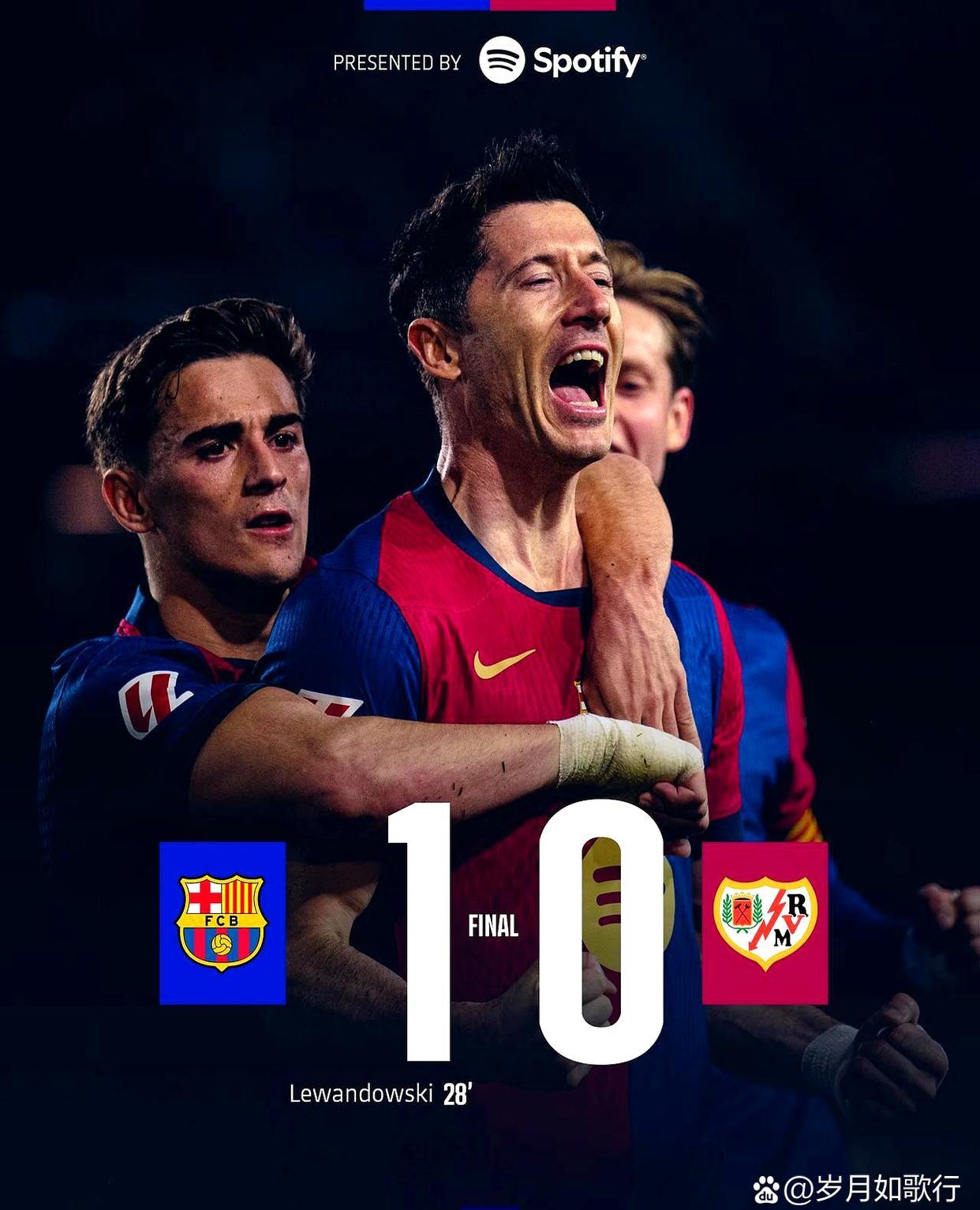 巴萨主场不败纪录遭终结，遗憾失利