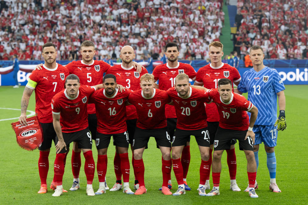 奥地利队击败罗马尼亚成功闯入欧预赛强